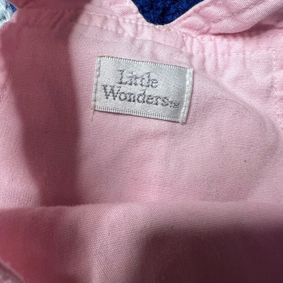 Little Wonders Pink Overalls for Kids - Picture 3 of 3
